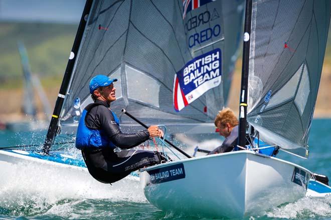 Mark Andrews, Finn - 2014 Sail for Gold Regatta, day 4 ©  Paul Wyeth / RYA http://www.rya.org.uk